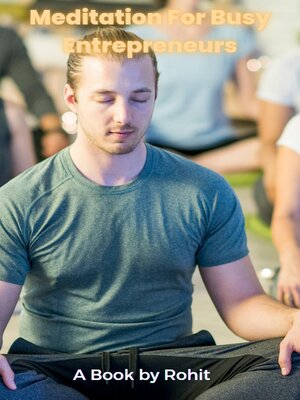 cover image of Meditation For Busy Entrepreneurs